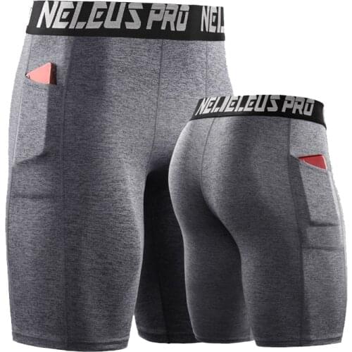 Summer Sport Shorts Men Running Trainning Shorts Quick-dry Compression Underwear Crossfit Shorts Mens Gym Jogging Bottoms