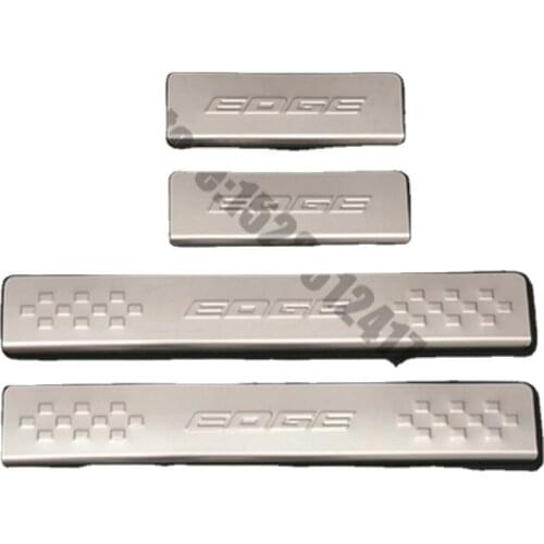 Stainless steel sill Scuff Plate/Door Sill Door Sill Scuff Plate Welcome Pedal for Ford edge 2015-2020 Car styling