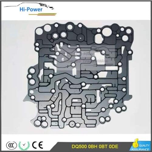 New DQ500 0BH 0BT 0DE Automatic Transmission Valve body Insulation Board For VW Audi for 0BH/0DE Transmisson