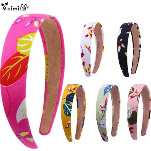 New pattern headband handmade cloth headdress children headband sweet girls hairwear for children hair accessories hair hoop