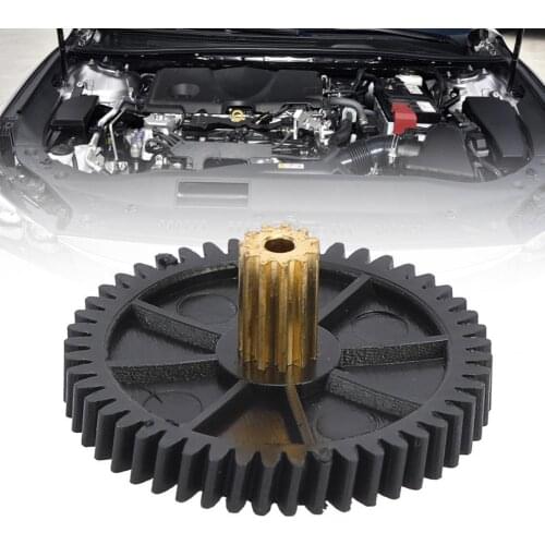Curtain Sunshade Motor Gear Wear-resistant Replacement Black Rear Window Blind Sun Shade Motor Repair Gear for Toyota Avalon 200
