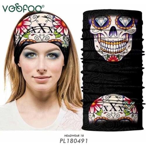 Sports Mexico Skull Tube scarfs Cycle Bandanas Headband Headwear Hunting bandana Ciclismo Bicycle Scarf Cycling Neck Warmer men