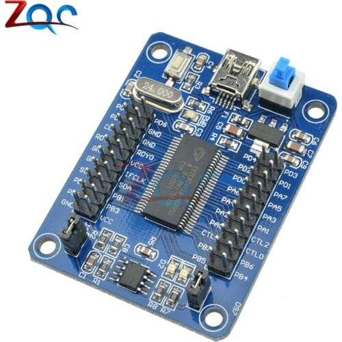 EZ-USB FX2LP CY7C68013A USB Logic Analyzer I2C Serial SPI Core Board Source Code Development Board Module