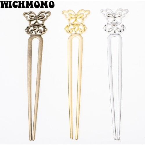 2020 New Fashion 2pcs 155*33.5MM Retro Zinc Alloy Hairpin Bookmark Pendant for Diy Jewelry Making Accessories