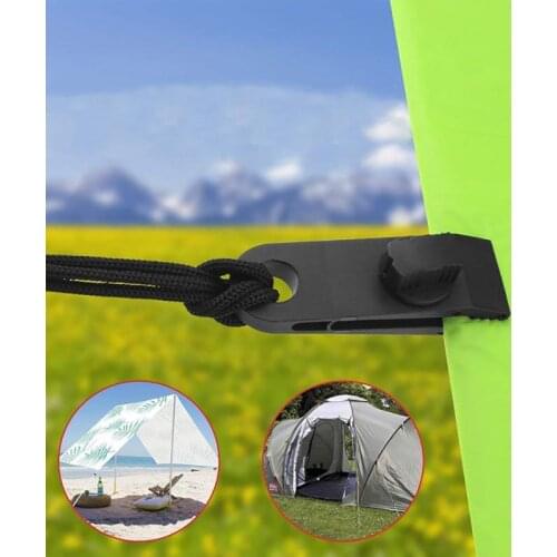 1/5PCS Tent Canopy Tent Clip Outdoor Wind Rope Clamps Awning Reusable Tarpaulin Buckle Mountaineering Camping Accessories