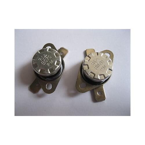 5 pcs Temperature Switch Thermostat 70 C N.C. KSD301