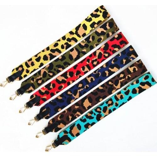 ANAWISHARE Bag Accessories Shoulder Bag Strap Leopard Women Handbag Wide Belt for Crossbody Bag Belt Replacement Strap 100cm