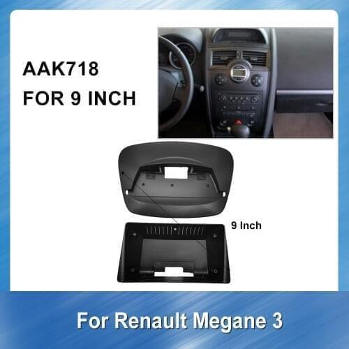 Car Radio Stereo Fitting installation Fascia For RENAULT Megane 3 2008-2015 Stereo Frame Fascias Panel Facial DVD CD Dash Bezel
