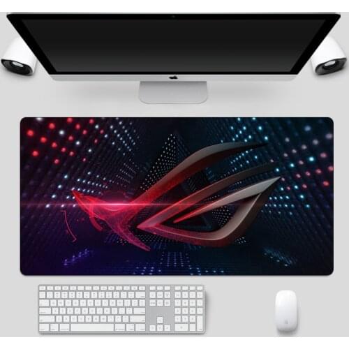 Large Republic Of Gamers Gaming Mouse pad Gamer 80x30cm Locking Edge Office ASUS Mousepad Cool Laptop Notebook Desk Computer Mat