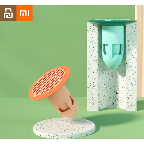 XiaoMi Bathroom Floor Drain Deodorant Toilet Filter Inner Core Sewer Cover Toilet Anti Bug and Peculiar Smell Household Artifact