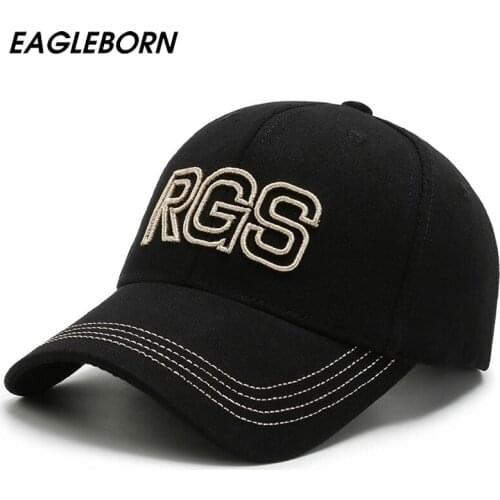 New Baseball Cap Men Women Caps High Quality Embroidery Baseball Cap RGS Letter Caps Male Outdoor Hip-hop Black Pink Sun Hat