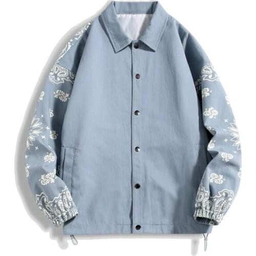 Mens High Brand Jackets Fashion Button Lapel Mens Jacket Coats Street Trendy Long Sleeve Male Clothing Casual Outdoor Coat New