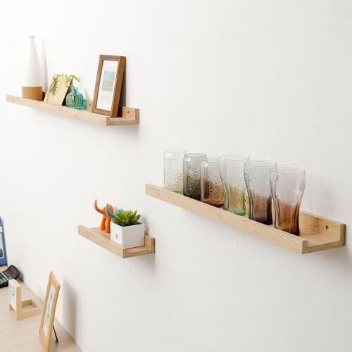One-word Partition Living Room Shelf Wall Hanging Wall Partition Rack Wall Decoration Rack