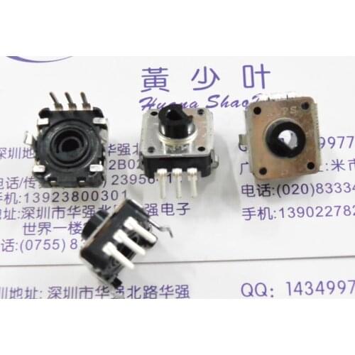 Japan ALPS Alps EC12E2420301 through shaft encoder pulse number 24 positioning axis 3.5MM