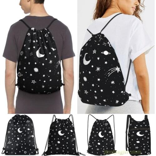 Men Waterproof Purpose Drawstring Backpack Bags Cosmic Women Outdoor Travel Backpacks Gym Bags Training Swimming Fitness Bag