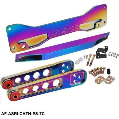 REAR SUBFRAME BRACE TIE BAR Rear Lower Control Arm Neo Chrome For Honda Civic Acura Si EP3 ES AF-ASRLCATN-ES-7C