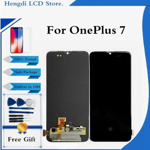 AMOLED LCD For OnePlus 7 1+7 GM1905 GM1901 GM1900 GM1903 LCD Display Touch Screen Digitizer Assembly