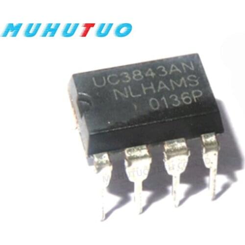 10PCS UC3843AN UC3843A DIP8 DIP UC3843