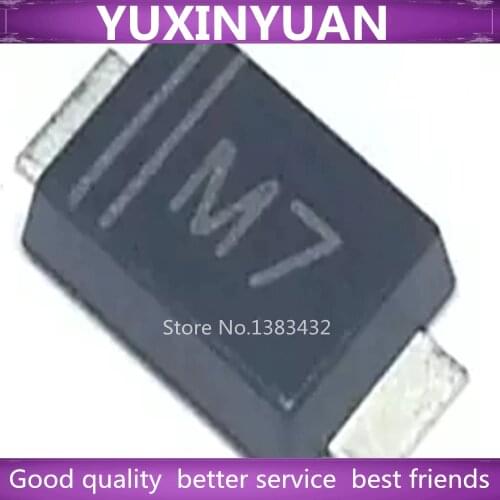 1000PCS/LOT 1N4007 M7 DO-214 1N4007 IN4007