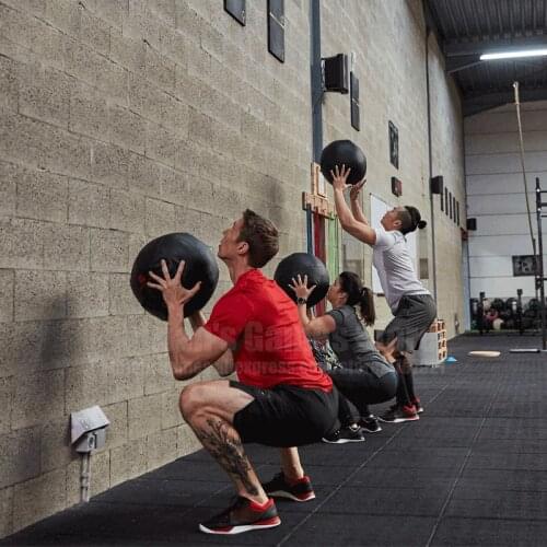 35cm Crossfit Medicine Ball Empty Snatch Wall Balls Heavy Duty Exercise Kettlebell Lifting Fitness MB Muscle Building