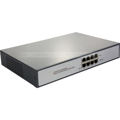 4 Port Gigabit Power over Ethernet POE Injector Passive Supply 802.3af 15.4W
