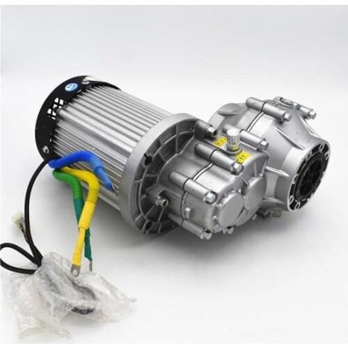 48V/60V 1000W Permanent Magnet DC Brushless Differential Motor Tricycle Rear Axle Central Motor