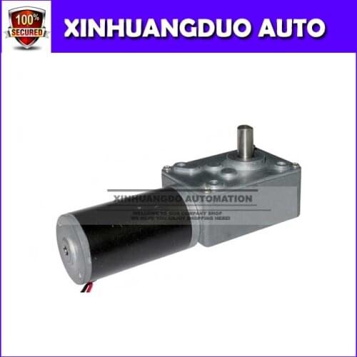 Free shipping 12V/14rpm High-torque dc electric worm gear motor with gearbox, gear reducer