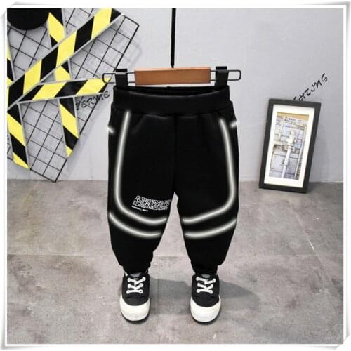Boy Pants Fashion Spring Autumn Cotton Boys Sport Pants Kids Children Leisure Trousers Boys Trousers Fashion Casual Kids Pant