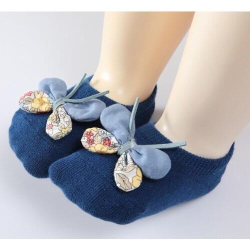 Bobora Baby Toddler Anti Slip Non Skid Crew Boat Ankle Socks Socks Grip For Toddler Girls Slipper