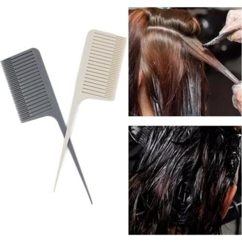 Large Wide Tooth Combs Of Hook Handle Detangling Reduce Hair Loss Comb Pro Hairdress Salon Dyeing Styling Brush Tools