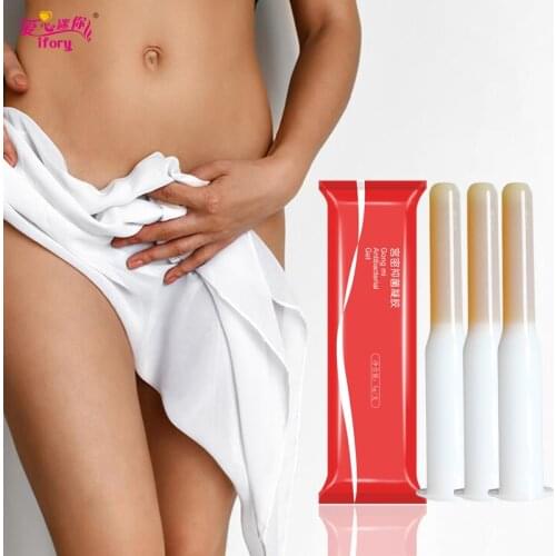 Ifory Female Vaginal Tightening Shrinking Gel 3Pcs Anti Inflammation Vaginal Clean Gynecological Gel Female Vagina Care Detox
