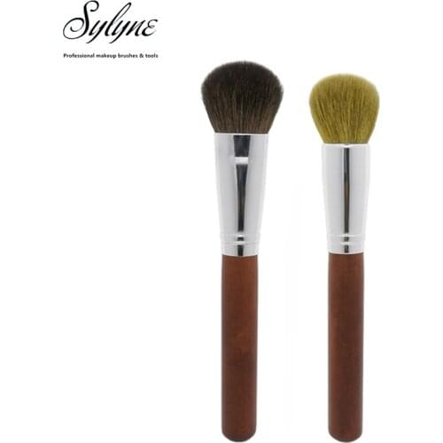 Blusher Foundation Makeup Brushes Goat Hair Face Soft Blending Contour Make Up Brush Kit