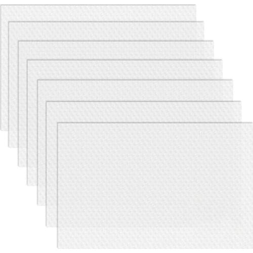 Refrigerator Mats for Shelve, 7 PCS Refrigerator Liners Washable Fridge Shelf Liners and Mats