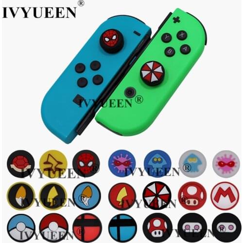 IVYUEEN Analog Grips Cover for Nintend Switch Mini Joy Con Controller for Nintendos Switch Lite NS JoyCon Thumb Joystick Caps