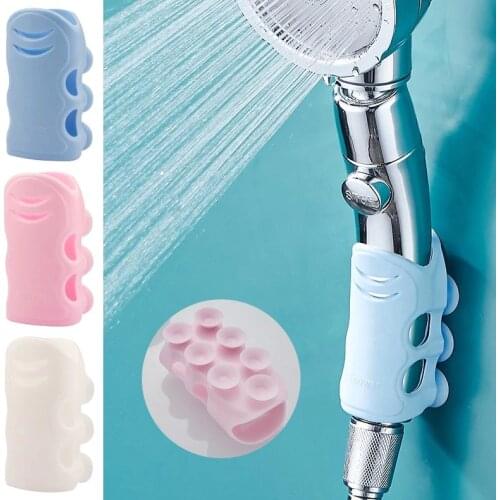 Hot Strong Attachable Shower Bath Head Holder Movable Bracket Powerful Suction ShowerSeat Chuck Holder Suction Cup Shower