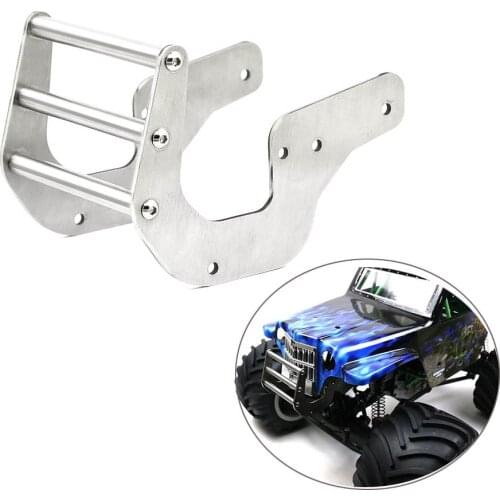 LOSI LMT 4WD Solid Axle Monster Truck Bigfoot Off-Road Vehicle Front Bumper Metal Front Anti-collision Protection Bar
