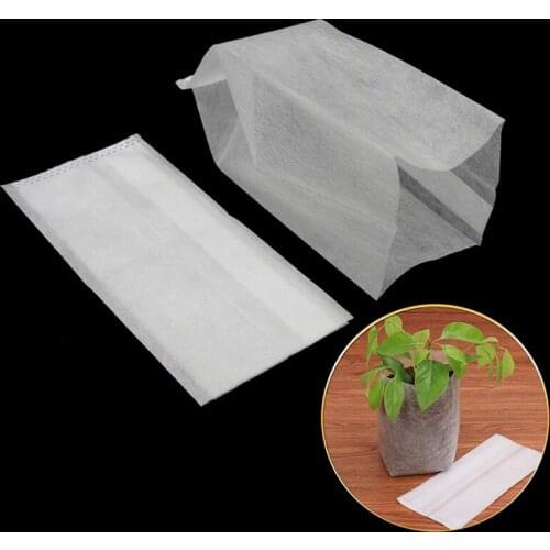 1 Pack Seedling Plants Nursery Bags Organic Grow Bags Fabric Planting Bags