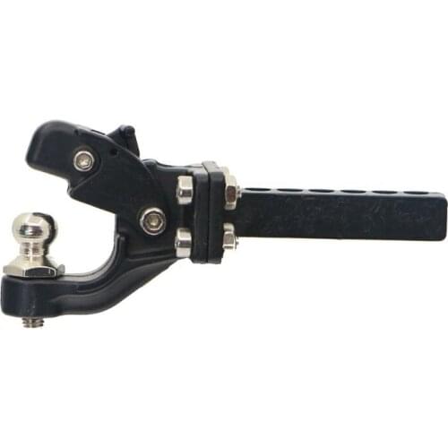 Metal Trailer Hook Drop Hitch Receiver For 1/10 RC Crawler Car TRX4 Axial SCX10 90046