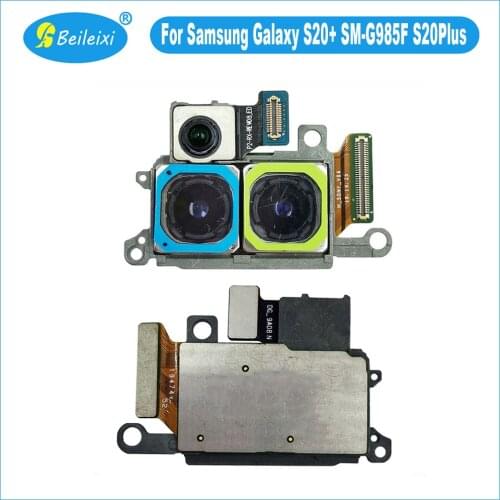 For Samsung Galaxy S20+ Plus G985 G985F Front Camera Back Main Rear Camera Module Flex Cable Replacements Front Back Camera