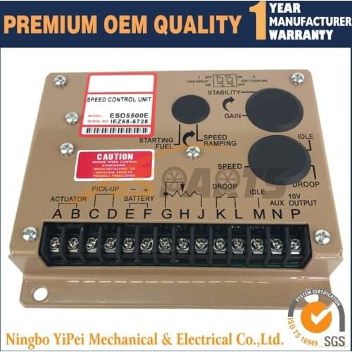 New Electronic Engine Speed Controller Governor ESD5500E Generator Genset Parts