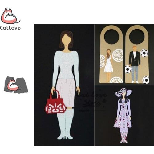 Dress Skirt Clothes Metal Cutting Dies Scrapbooking Stencil Die Cuts Card Making Decorative Craft Embossing New Dies For 2019