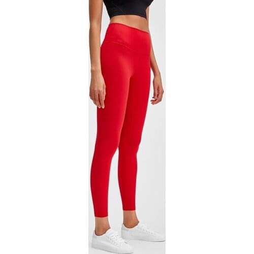 Spring New Style Womens High Waist Hips Running Tight Elastic Sports Fitness Yoga Pants