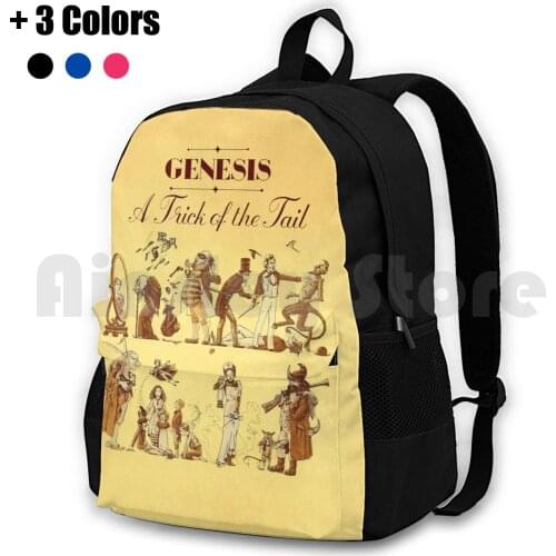 A Trick Of The Tail ( Hd ) Outdoor Hiking Backpack Waterproof Camping Travel A Trick Of The Tail Genesis Music And Roll