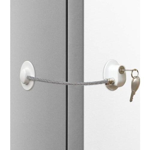 Safety Lock Refrigerator Cabinets Lock for Baby Security Anti-pinch Safe Protection From Children Baby Care