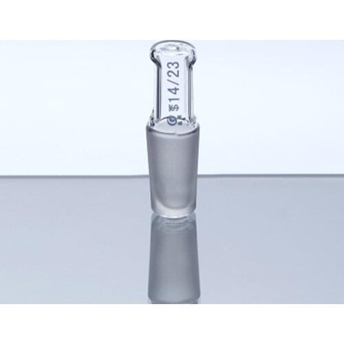 1pc 14/23 Male Hollow Ground Glass Stopper standard ground stopper,glass joint sealing stopper air plug