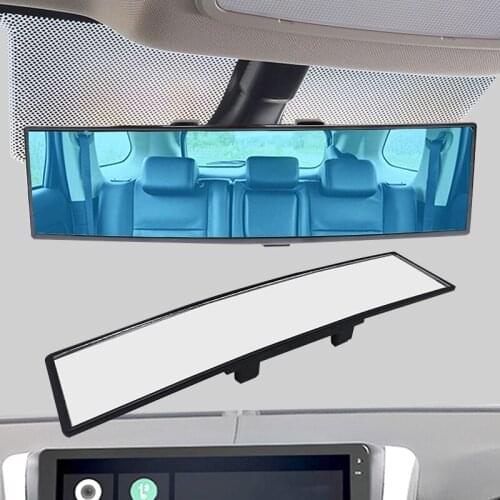 1 Pcs Angle Panoramic 300mm Large Vision Anti-glare Car Rear View Mirror Baby Rearview Mirror Car Interior Accessories