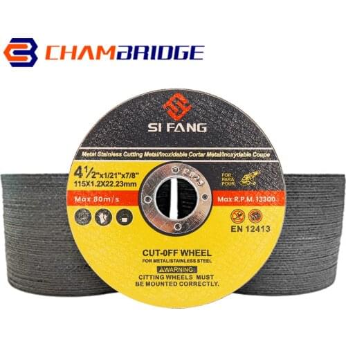 115mm Metal Cutting Discs 4.5inch Stainless Steel Cut Off Wheels Flap Sanding Grinding Discs For Angle Grinder Wheels 4-60Pcs