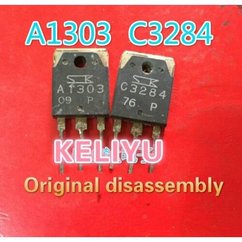 20PCS Original disassembly 【10PCS A1303+10PCS C3284 】2SA1303 2SC3284