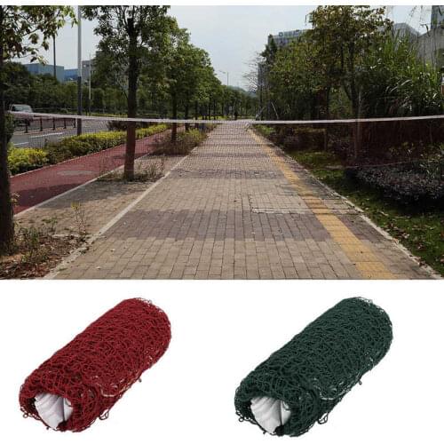 6.5x0.5m Professional Standard Badminton Net Outdoor Sports Tennis Volleyball Badminton Training Mesh Net