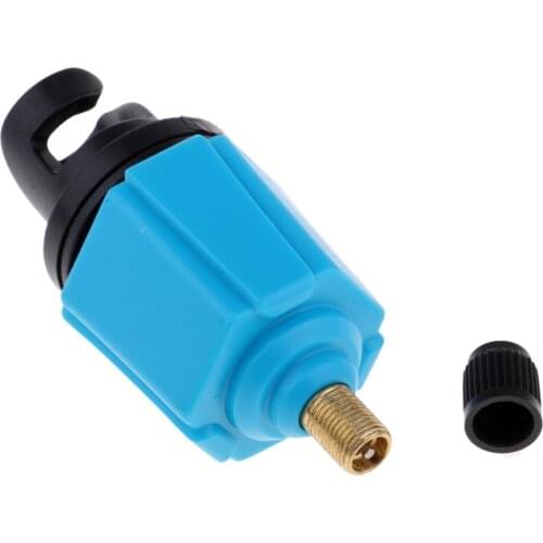 Inflatable Boat Pump Adaptor, Standard Schrader Conventional Air Pump Air Valve Adapter Kayak Accessory
